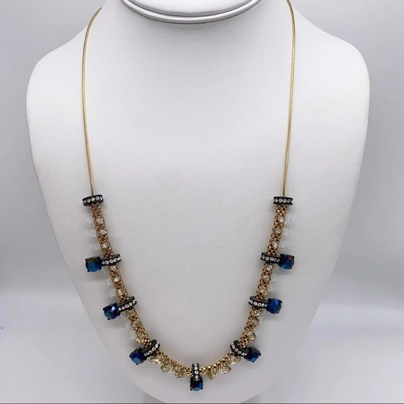 J. Crew Crystal Beaded Necklace - Picture 1 of 2